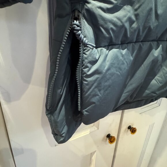 Hooded REI Coop Norseland Down Parka 2.0 Winter Car Coat Stone Blue Size 1X NWT - Picture 9 of 16